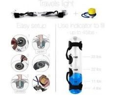 Jėgos maišas SPORTBAY® AQUA (15 - 40 kg) (Svoris: 20 kg)