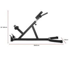 Jėgos suoliukas GYMSTICK Back Bench
