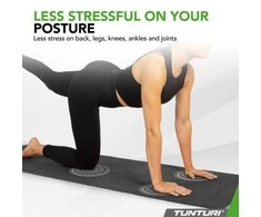 Jogos kilimėlis TUNTURI YOGA &amp; FITNESS MAT, 8 mm, Pilkas
