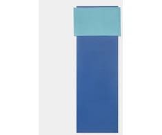 Jogos rankšluostis Manduka eQua® YOGA HAND TOWEL (Spalva: Mėlyna Lotus)