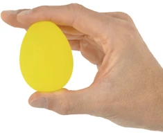 Kamuoliukas Moves Squeeze Egg (Spalva: Geltona)
