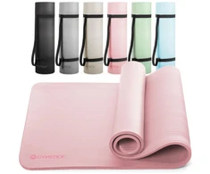 Kilimėlis Gymstick Comfort Mat 160 x 60 cm (Spalva: Zero Juodas)