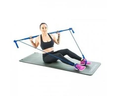 Gimnastikos kilimėlis GYMSTICK NBR 61042GB 140x60x1cm Juodas