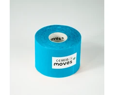 Kineziologinis teipas Moves Kinesiology Tape 5 cm x 5 m (Spalva: Mėlyna)