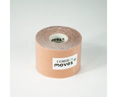 Mvs In Motion Kineziologinis teipas Moves Kinesiology Tape 5 cm x 5 m (Spalva: Smėlio)