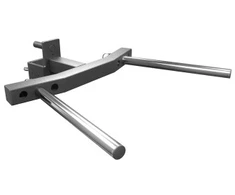 Lygiagretės Half Rack treniruokliui Tiguar Adjustable Dip Rail For Half Rack