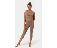 Manduka Dhara Capri Legging Lions Mane Heather (Dydis: S)