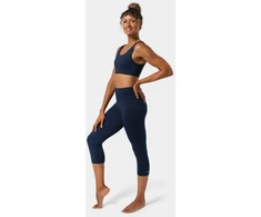 Manduka Dhara Capri Legging Midnight Heather (Dydis: XS)