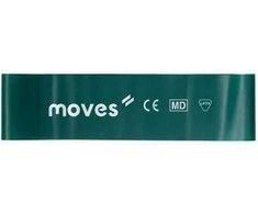 Mankštos juosta MOVES Wide Loop 30 x 7,5 cm (Spalva: Žalia)