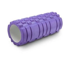 Masažinis volas Sportbay® Grid (33 cm) (Spalva: Violetinė)