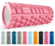 Masažinis Volas Tunturi Yoga Grid Foam Roller, 33 cm (Spalva: Šviesiai mėlyna)