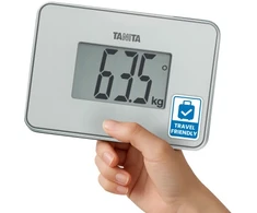 Mažiausios pasaulyje elektroninės svarstyklės TANITA HD-386, baltos