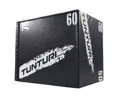 Medinė / EVA platforma TUNTURI PlyoBox Soft 50/60/75 cm