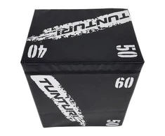 Medinė / EVA platforma TUNTURI PlyoBox Soft 40/50/60 cm