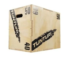 Medinė platforma TUNTURI PlyoBox 40/50/60 cm