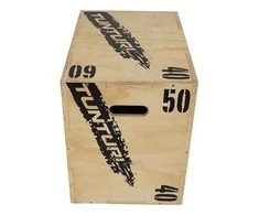 Medinė platforma TUNTURI PlyoBox 40/50/60 cm