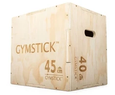 Medinė šuolių platforma Gymstick Wooden Plyobox 50 x 45 x 40 cm