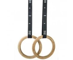 Mediniai gimnastikos žiedai SPORTBAY PRO (32mm)