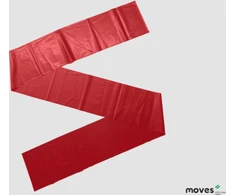 Neplyštanti elastinė juosta MOVES band 1,5 m (Spalva: Raudona)