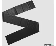 Neplyštanti elastinė juosta MOVES band 5,5 m (Spalva: Juoda)