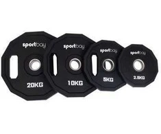 Olimpiniai CPU uretaniniai svarmenys Sportbay® CPU Weight Plates (Svoris: 5kg)