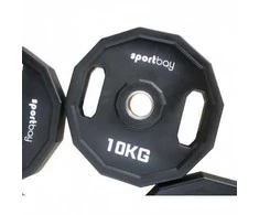 Olimpiniai CPU uretaniniai svarmenys Sportbay® CPU Weight Plates (Svoris: 10 kg)