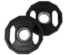 Olimpiniai gumuoti svarmenys TUNTURI 1,25-25kg (Svoris: 1 x 20 kg)
