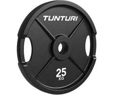 Olimpiniai ketaus svarmenys TUNTURI Platinum 2,5–25 kg (Svoris: 25 kg)