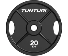 Olimpiniai ketaus svarmenys TUNTURI Platinum 2,5–25 kg (Svoris: 20 kg)