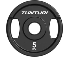 Olimpiniai ketaus svarmenys TUNTURI Platinum 2,5–25 kg (Svoris: 5kg)