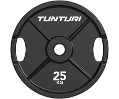 Olimpiniai ketaus svarmenys TUNTURI Platinum 2,5–25 kg (Svoris: 25 kg)