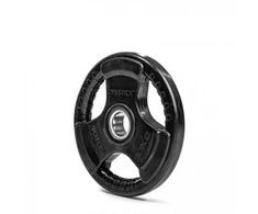 Olimpiniai svarmenys GYMSTICK Rubber 1,25-25kg (Svoris: 10 kg)
