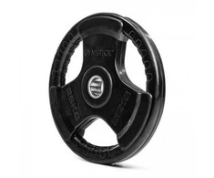 Olimpiniai svarmenys GYMSTICK Rubber 1,25-25kg (Svoris: 25 kg)