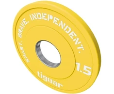 Olimpiniai svarmenys Tiguar Rubber Fractional Plates 0,5–2,5kg (Svoris: 1.5kg)