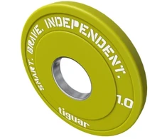 Olimpiniai svarmenys Tiguar Rubber Fractional Plates 0,5–2,5kg (Svoris: 1kg)