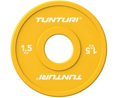 Olimpiniai svarmenys TUNTURI Platinum Fractional Plates 0,5–2,5kg (Svoris: 2 x 1.5kg)