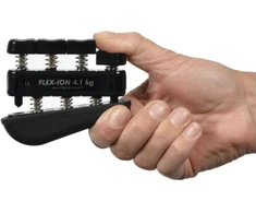 Pirštų treniruoklis Moves Flex-Ion 0,35–4,1kg (Spalva: Juoda)