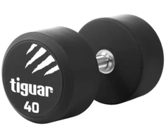 Profesionalus PU svarmuo / hantelis TIGUAR 1–70 kg (Svoris: 40 kg)