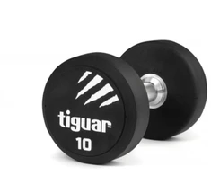 Profesionalus PU svarmuo / hantelis TIGUAR 1–70 kg (Svoris: 10 kg)
