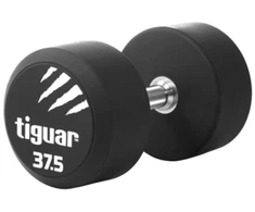 Profesionalus PU svarmuo / hantelis TIGUAR 1–70 kg (Svoris: 37.5kg)