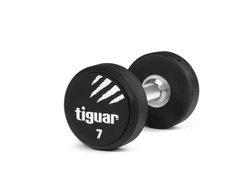 Profesionalus PU svarmuo / hantelis TIGUAR 1–70 kg (Svoris: 7)