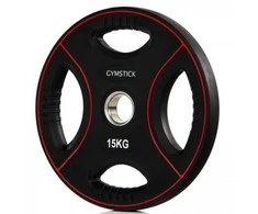 PU svarmenys GYMSTICK 1,25-25kg (Svoris: 15 kg)