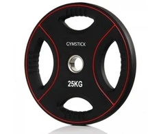 PU svarmenys GYMSTICK 1,25-25kg (Svoris: 25 kg)