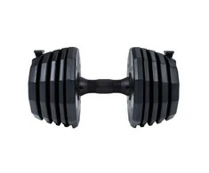 Reguliuojamo svorio svarmuo / hantelis GYMSTICK QuickLock 22,5kg