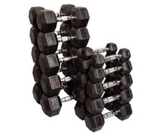 Šešiakampiai hanteliai STRONGMAN (1-50kg) (Svoris: 2 x 35 kg)