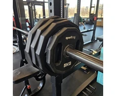 Sportbay® olimpinis CPU štangos ir svorių komplektas 90 / 120 / 150 kg (Svoris: 90 kg )