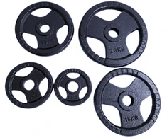 Sportbay Tri-Grip 50 mm olimpiniai svoriai (Svoris: 2.5kg)