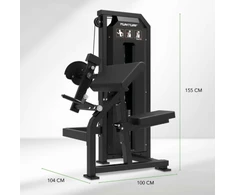 Jėgos staklės TUNTURI Platinum Bicep Curl Selectorized V-series