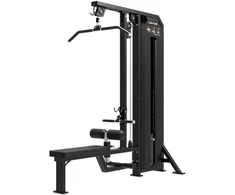Jėgos staklės TUNTURI Platinum Dual Lat Pulldown / Low row Selectorized V-series