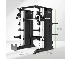 Jėgos staklės TUNTURI Platinum Full Smith / Functional trainer Selectorized V-series